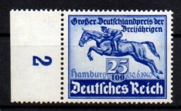 Michel Nr. 746, Deutsches Derby, postfrisch geprüft BPP.